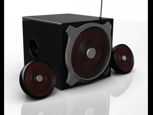 21 ホームシアター 3Dモデル