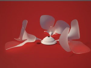 flower chandelier 3D Model