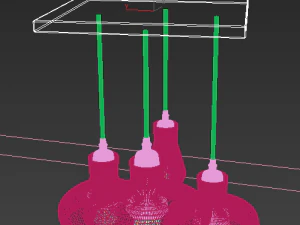 aoran ceiling luminaires 3D Model