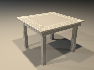 coffee table 3Dモデル