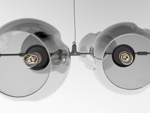 branching bubble chandelier 3Dモデル