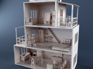 3d printed dollhouse 2025
