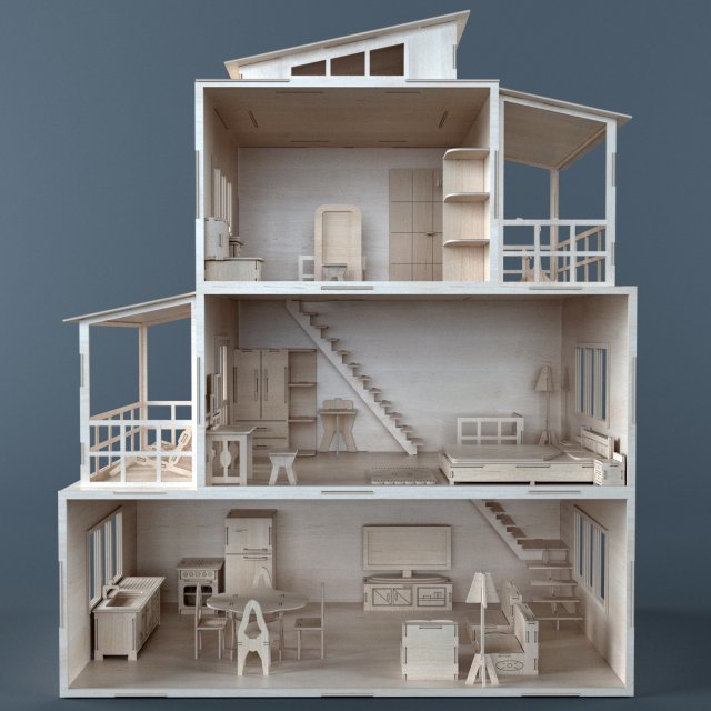 Dollhouse plywood sale