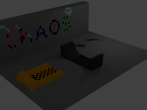 parco abbandonato Modello 3D