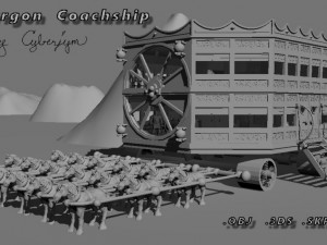 caearrgon 3D Model