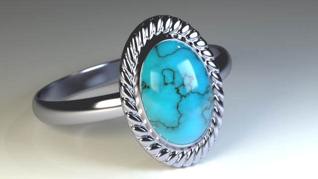 blue mode ring bmr Model 3D .c4d .max .obj .3ds .fbx .stl .blend 