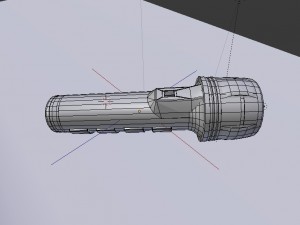 flashlight Model 3D