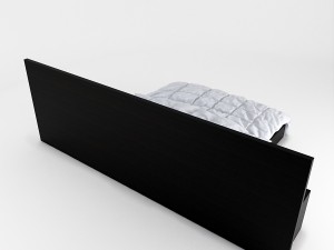 modern bed 3D मॉडल