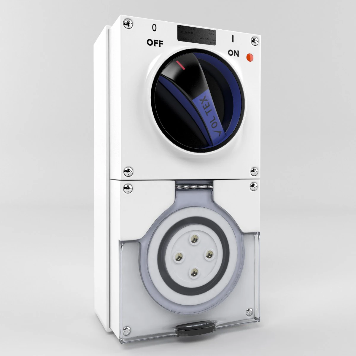 outlet switch 3D Model .c4d .max .obj .3ds .fbx .stl .blend