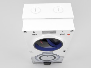 outlet switch Modelo 3D