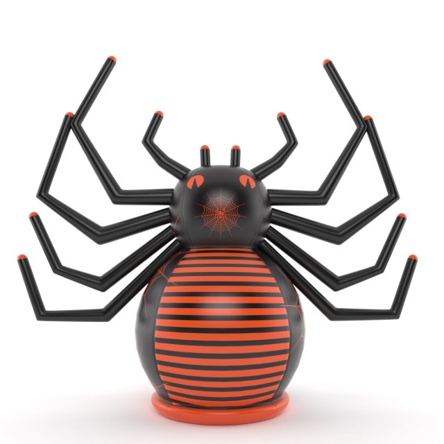 inflatable spider 3D 模型 .c4d .max .obj .3ds .fbx .stl .blend 