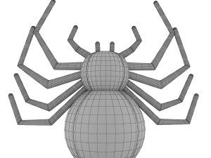inflatable spider 3D 模型