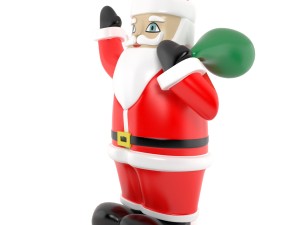 inflatable santa 3D 模型