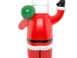 inflatable santa 3D Model