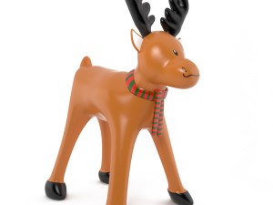inflatable reindeer christmas Model 3D