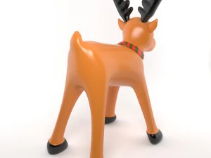 inflatable reindeer christmas 3D Model