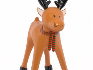 inflatable reindeer christmas Model 3D