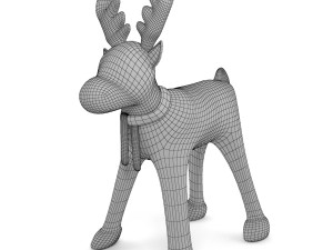 inflatable reindeer christmas Model 3D