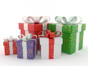 present boxes Modelo 3D