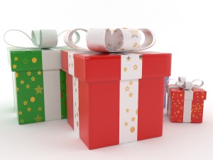 present boxes Modelo 3D