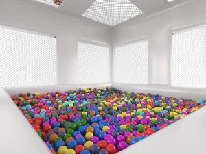 opblaasbaar kerstcadeau 3D Model