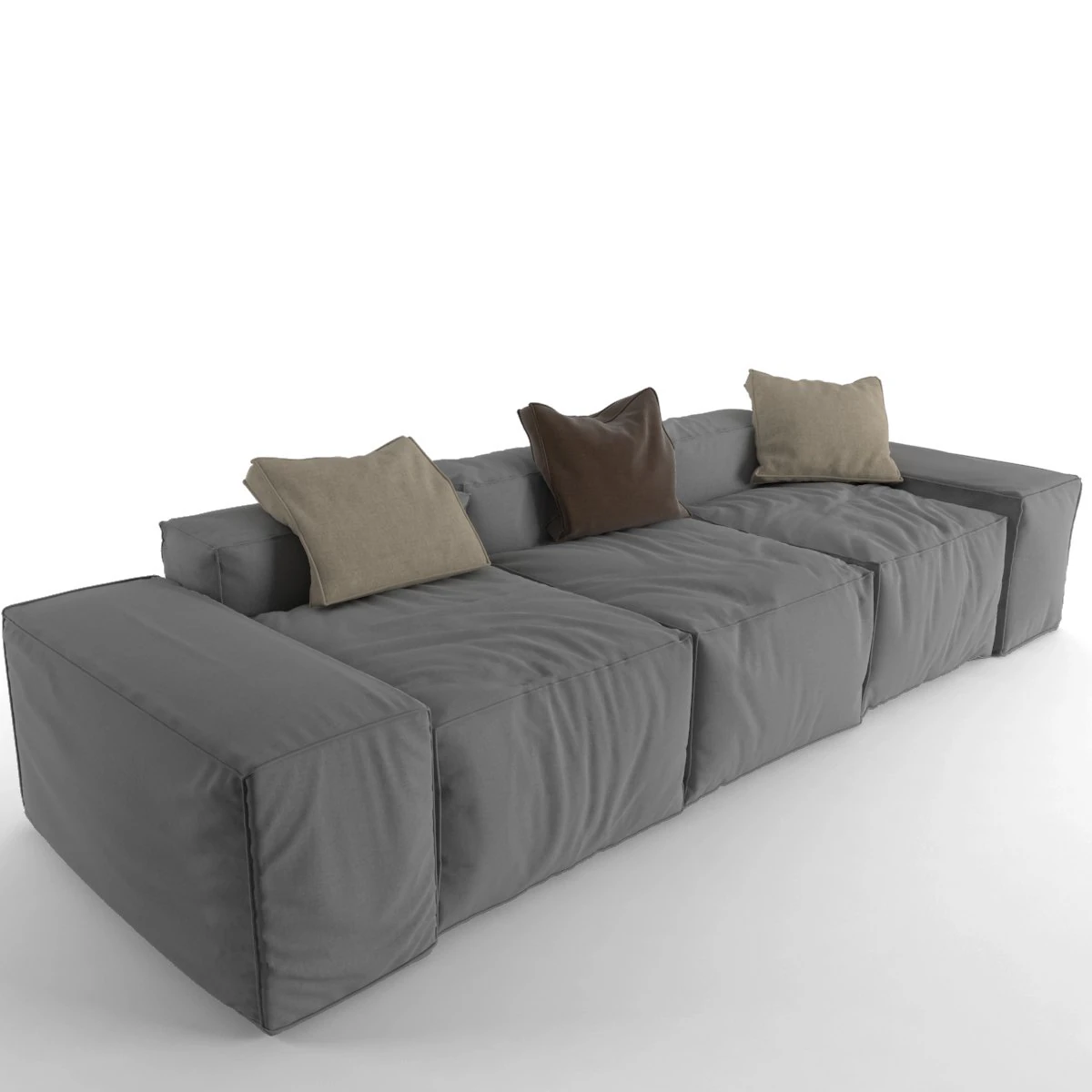 sofa peanut b bonaldo 3D Model .c4d .max .obj .3ds .fbx .stl .blend 
