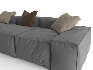 sofa peanut b bonaldo 3D Model