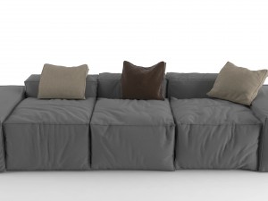 sofa peanut b bonaldo 3D 模型