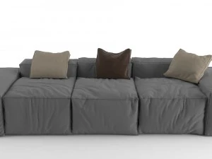 sofa peanut b bonaldo 3D Model