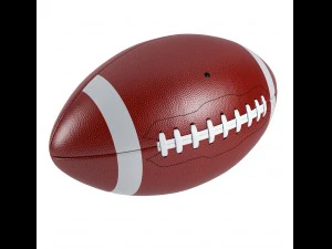 america football 02 3D Model
