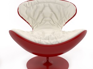 egg armchair 3D 模型