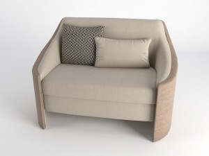 big hug armchair 3D Модель