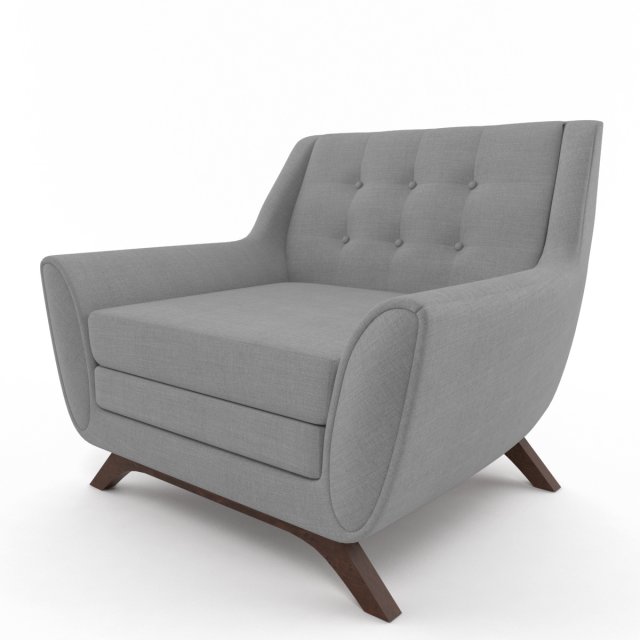 aubrey chair 3D Model .c4d .max .obj .3ds .fbx .stl .blend 