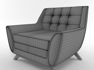 aubrey chair 3D Model