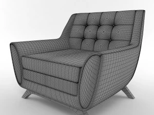 aubrey chair 3D Model