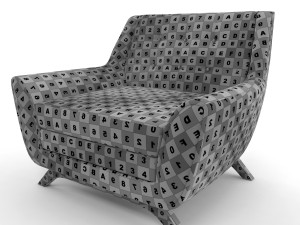 aubrey chair 3D Model