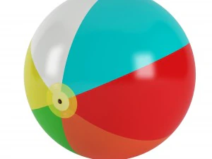 opblaasbare strandbal 3D Model