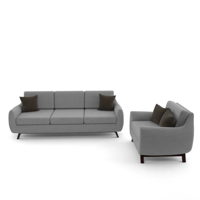 calhoun sofa collection Modello 3D .c4d .max .obj .3ds .fbx .stl .blend 