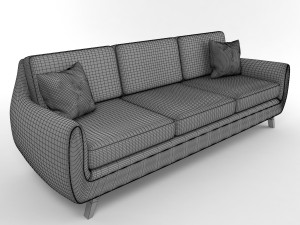 calhoun sofa collection Modello 3D