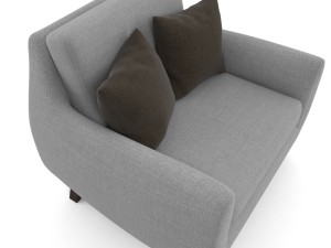 calhoun chair 3D 模型