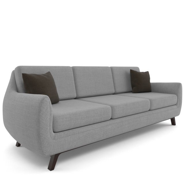 calhoun sofa Model 3D .c4d .max .obj .3ds .fbx .stl .blend 