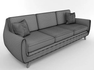 Calhoun-Sofa 3D Modell
