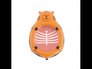 cat food dish2 3D Model