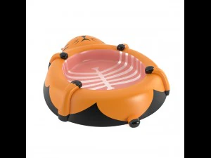 cat food dish2 3D Model
