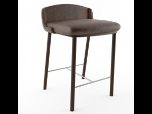 classic barstool 3D 模型