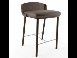 klassischer Barhocker 3D Modell