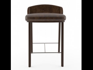 classic barstool 3D 模型