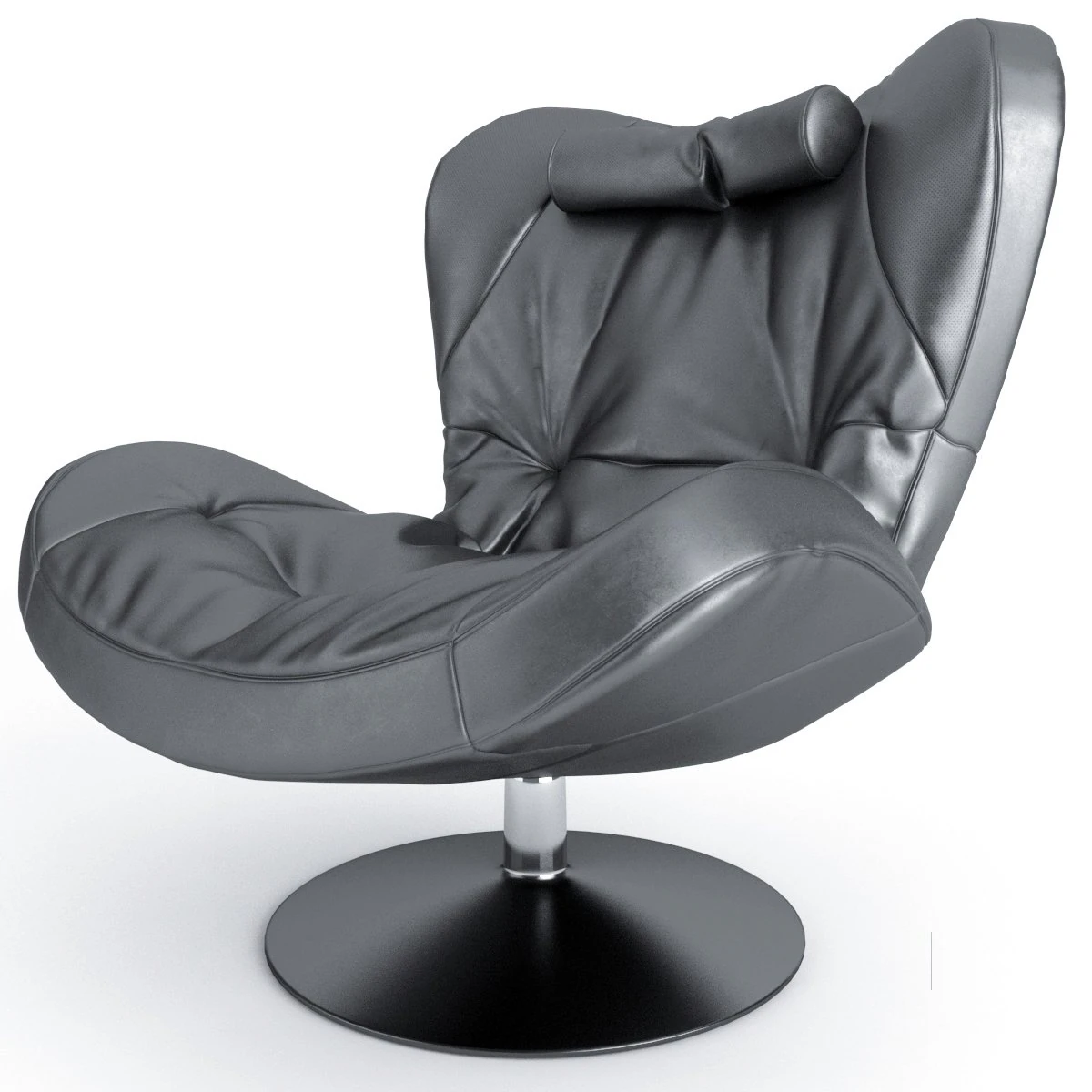 armchair natuzzi sound1 3D Model .c4d .max .obj .3ds .fbx .stl .blend 