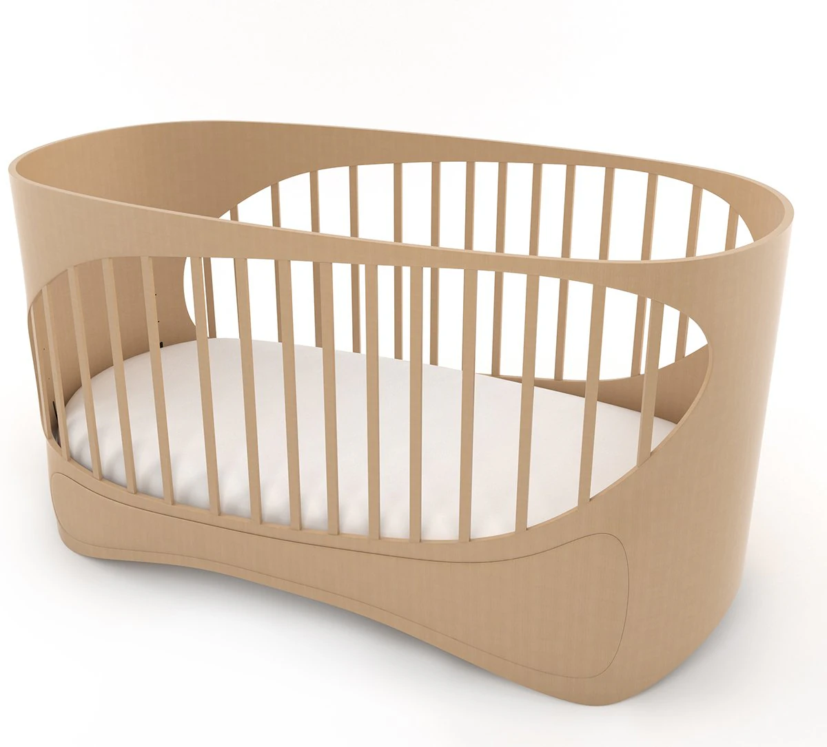 baby crib 3D Model .c4d .max .obj .3ds .fbx .stl .blend 