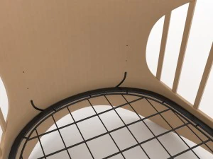baby crib 3D Model